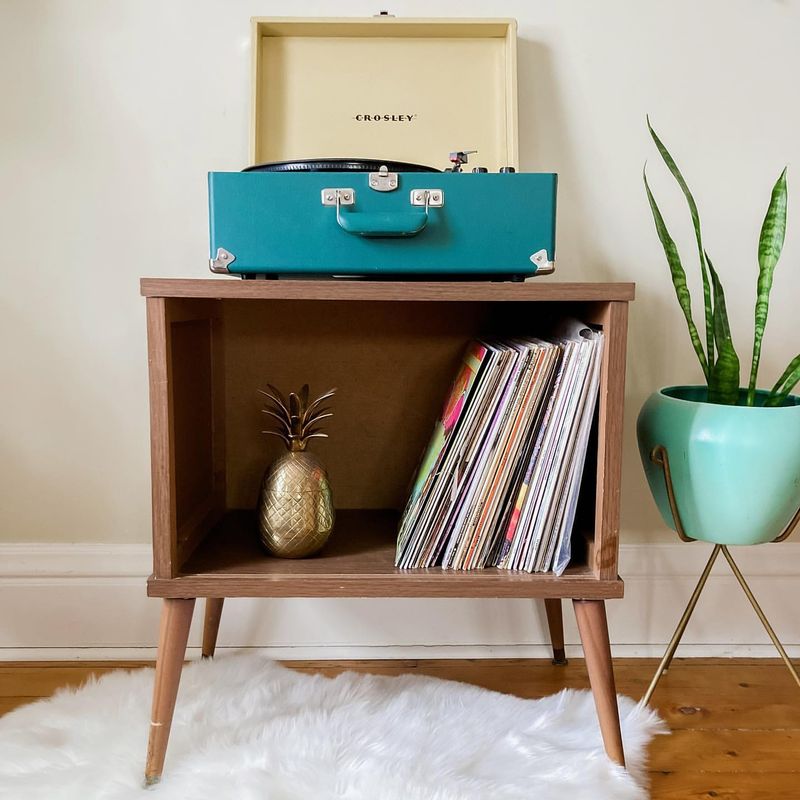 Vintage Record Display