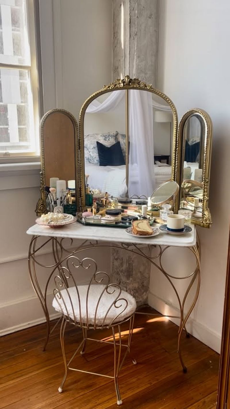 Vintage Vanity Area