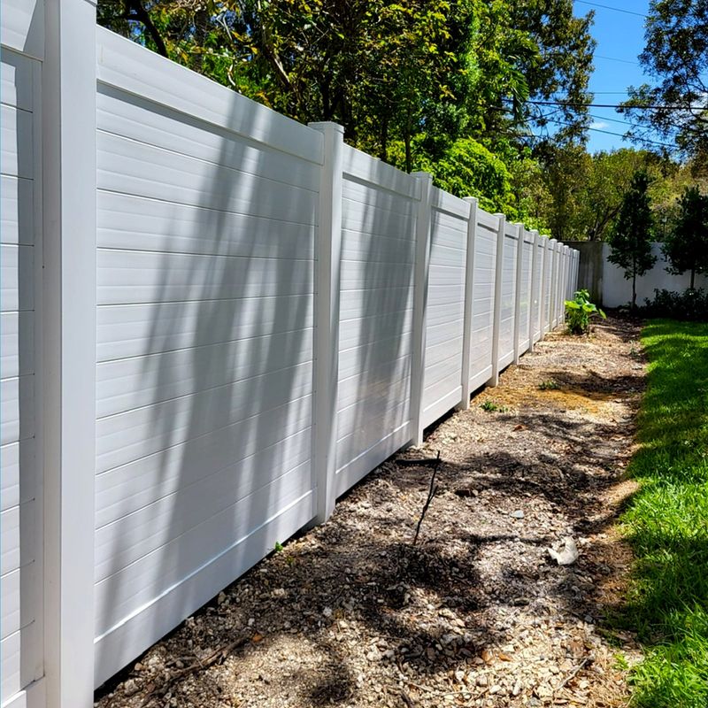 Vinyl Privacy Fence