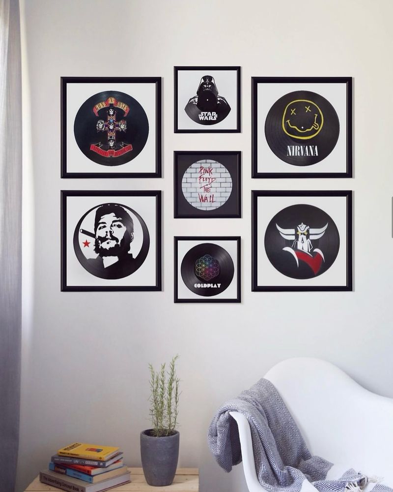 Vinyl Records Display