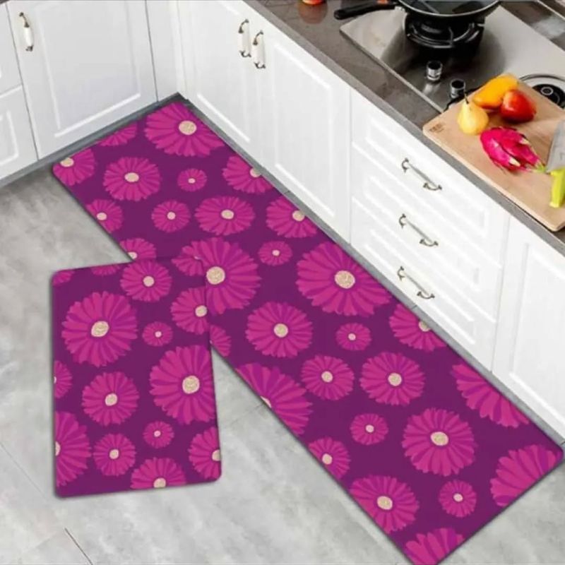 Violet Kitchen Mats