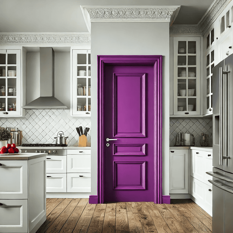 Violet Pantry Door