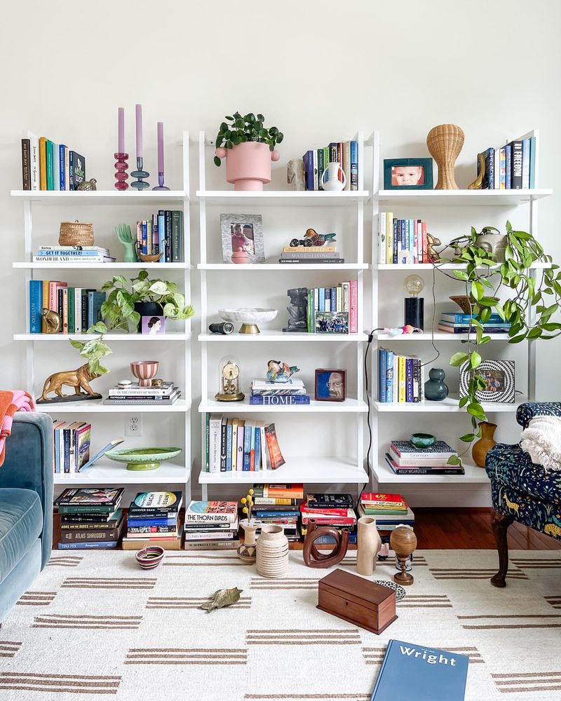 Wall-mounted Bookshelves