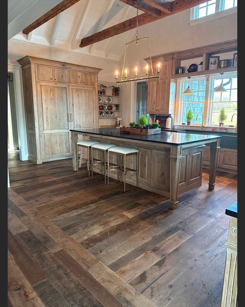 Weathered Wooden Flooring