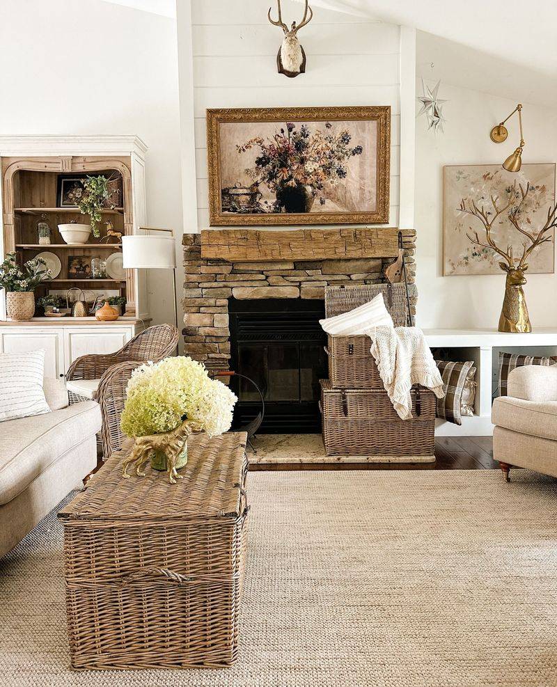 Wicker and Rattan Accents