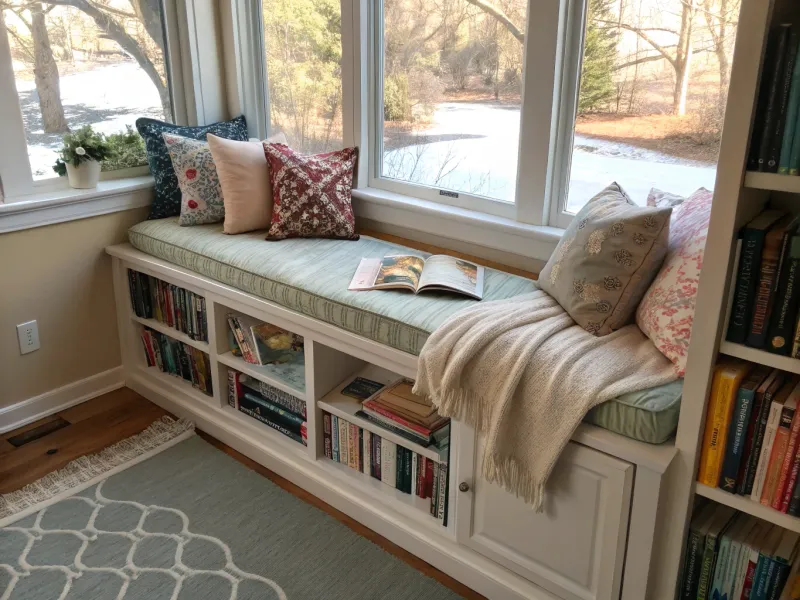 Window Seat Storage