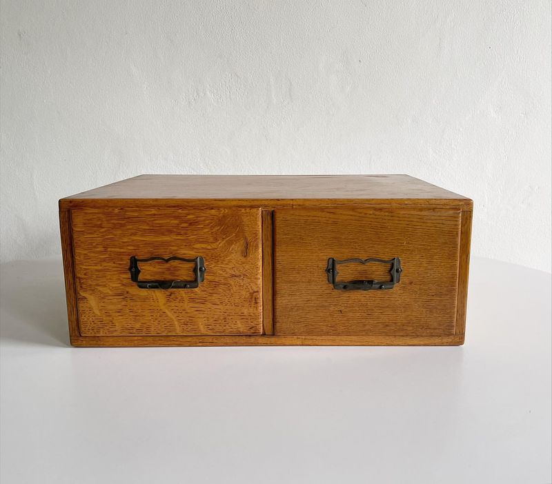 Wooden Filing Box