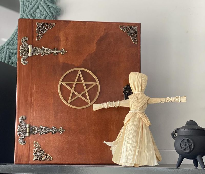 Wooden Spell Books