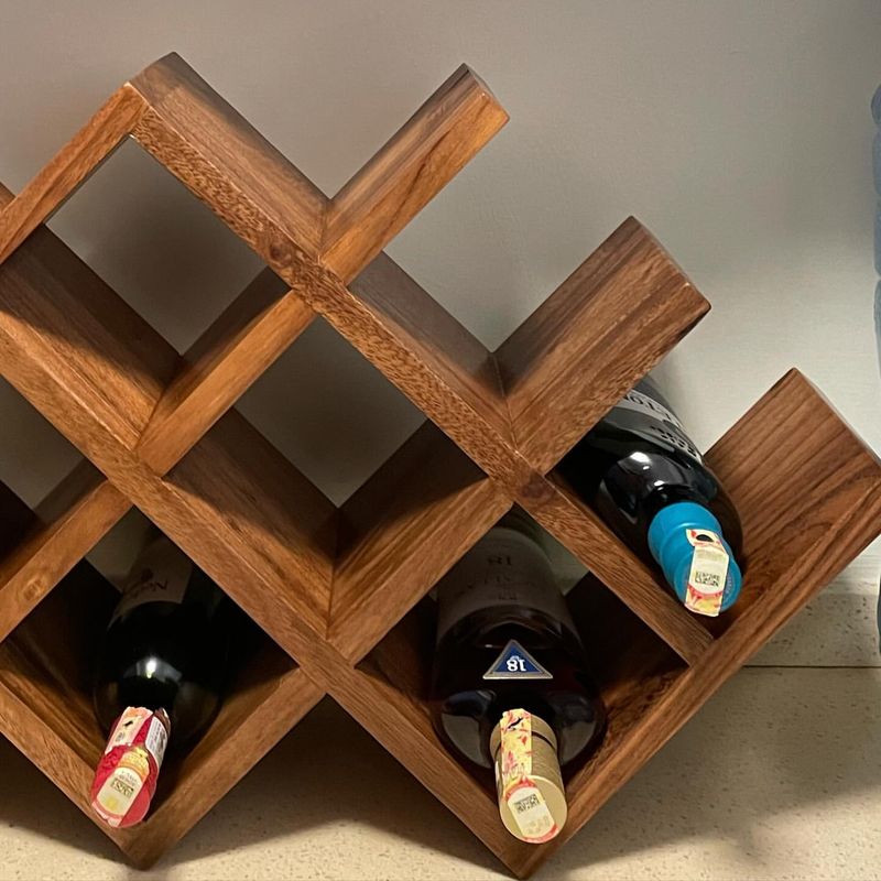 Wooden Wine Rack