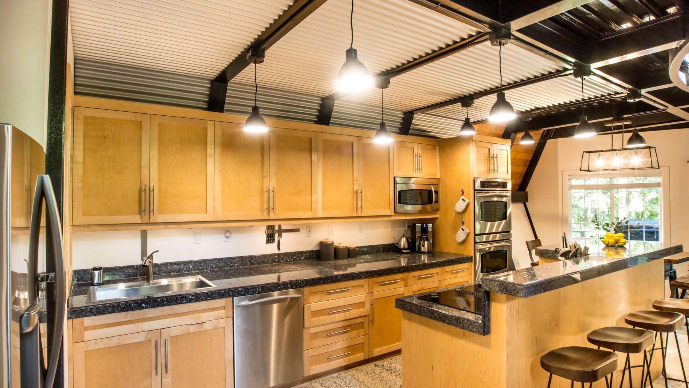 Wooden kitchen