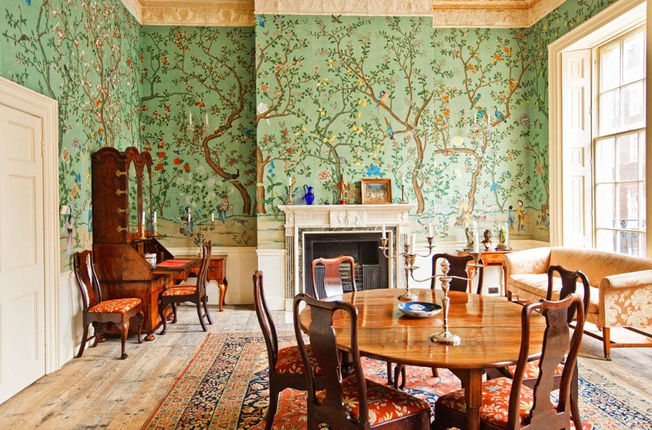 chinoiserie wallpaper