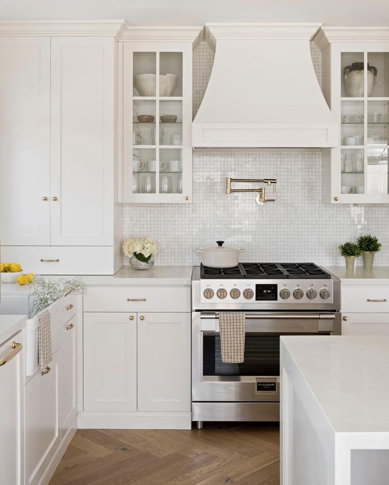 1990s White Kitchens