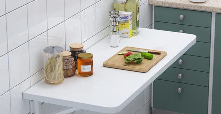 20 Flip-Down Work Areas As The Perfect Space-Saving Solution For Your Small Home