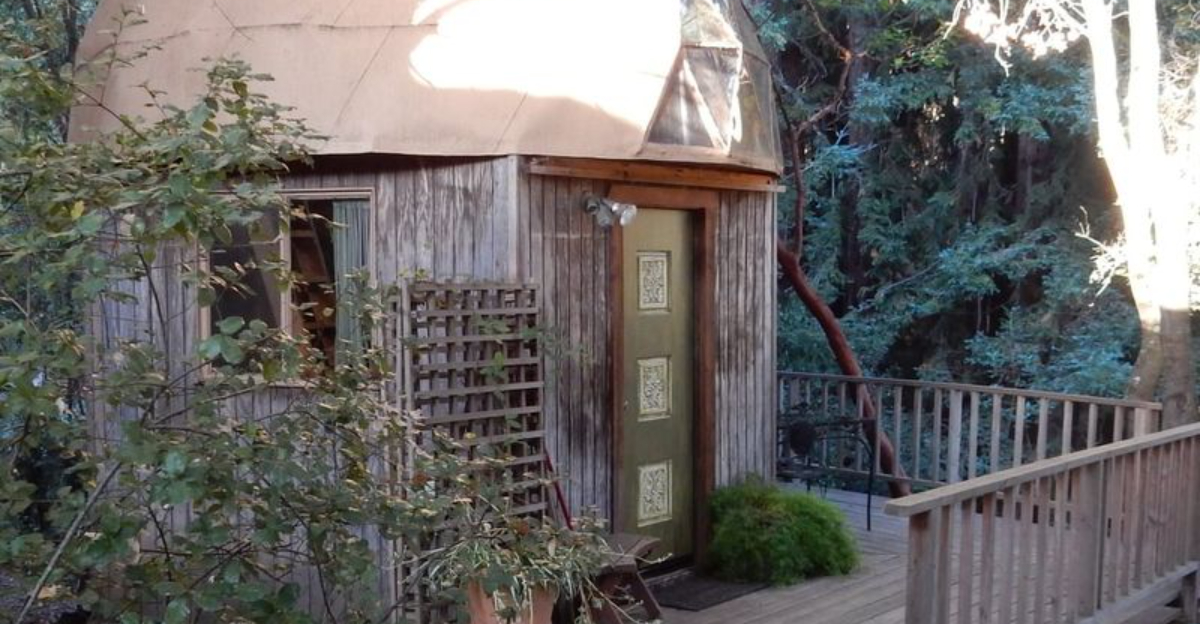 the mushroom dome, aptos, california