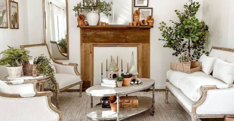 rectangular living room