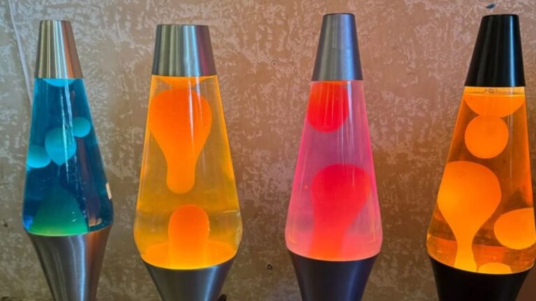 colorful lava lamps
