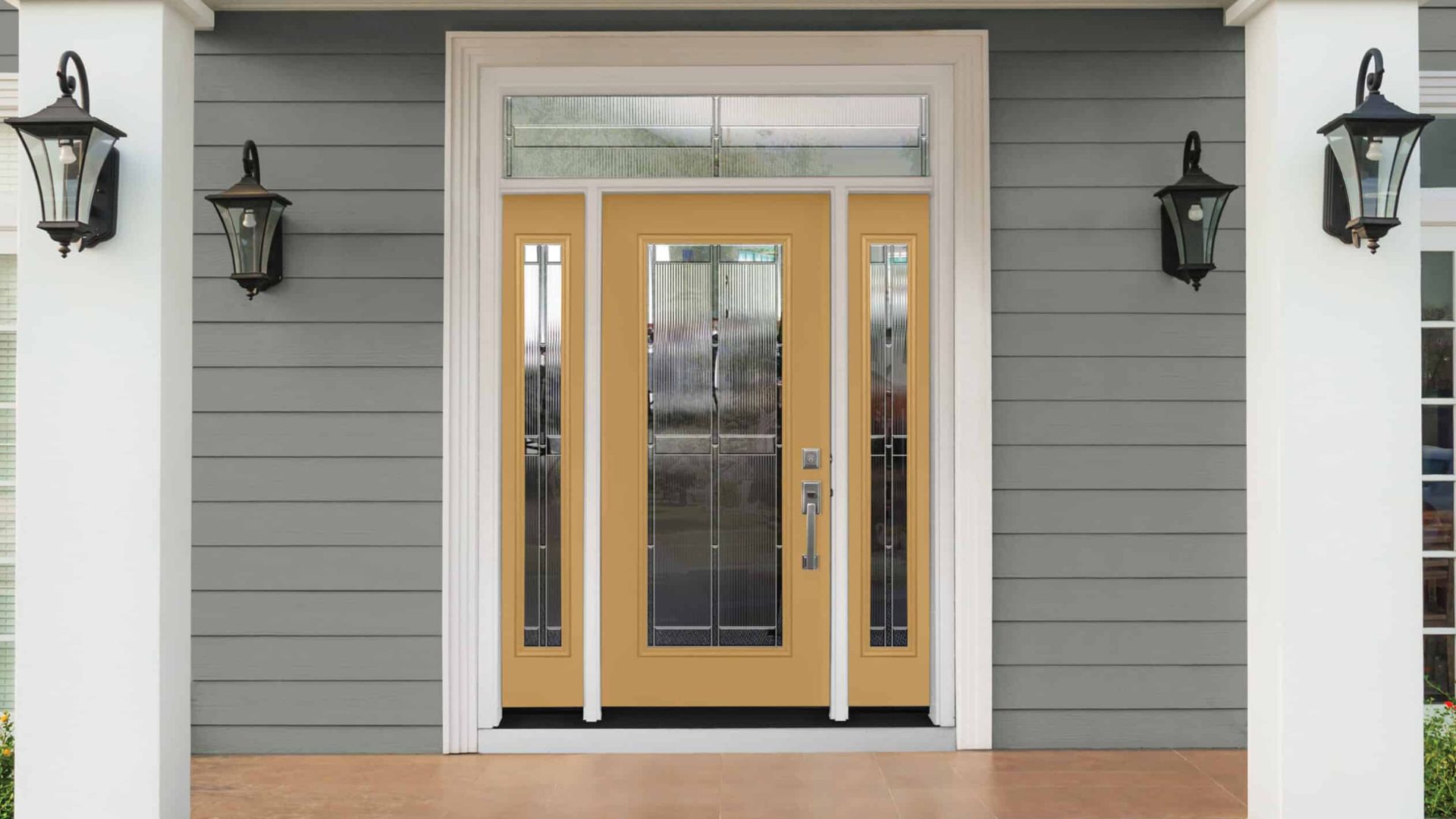 goldenrod glow front door
