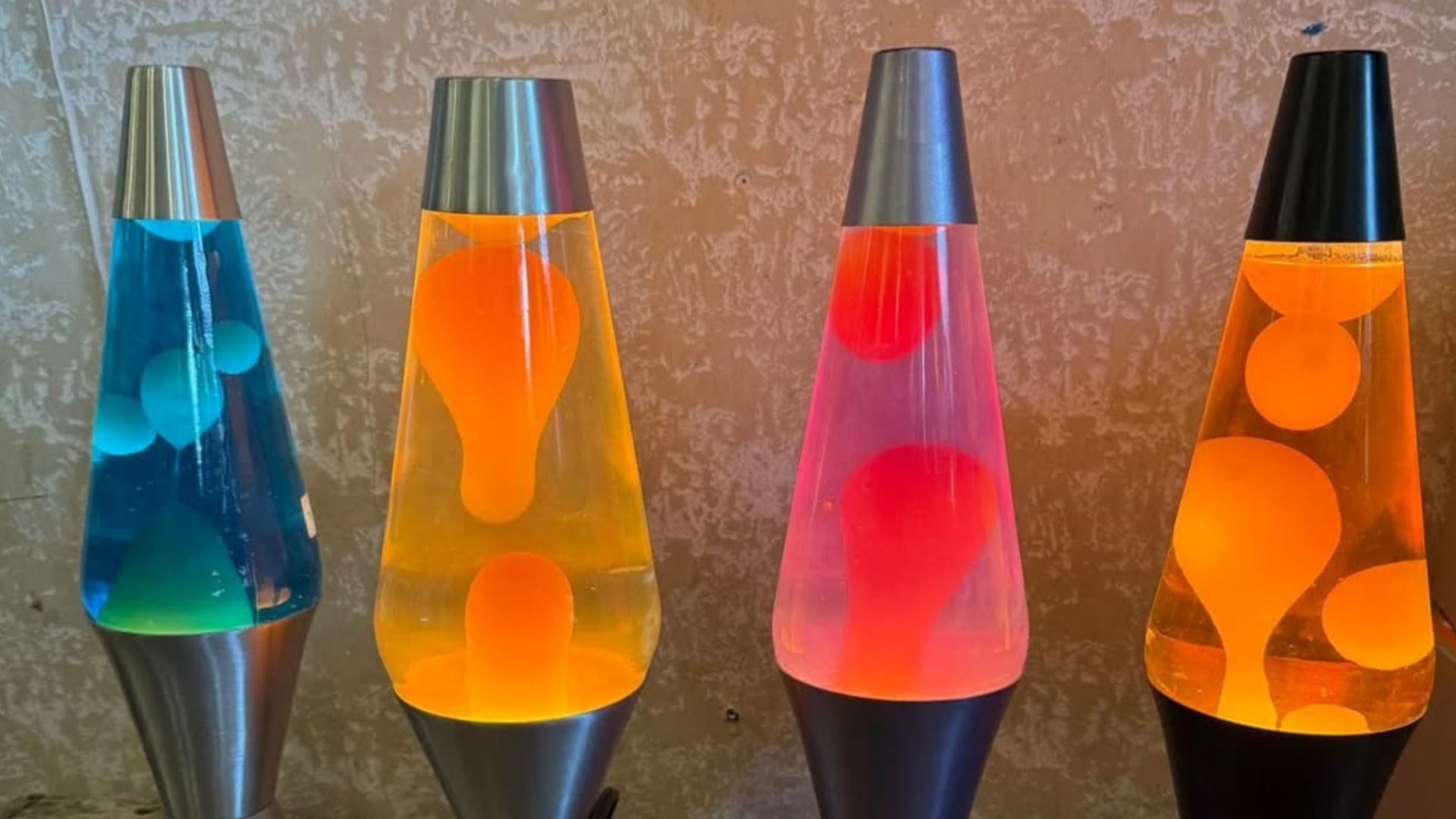 colorful lava lamps