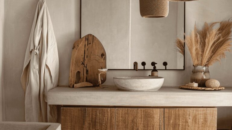 31 Boho Bathrooms We’re Obsessed With