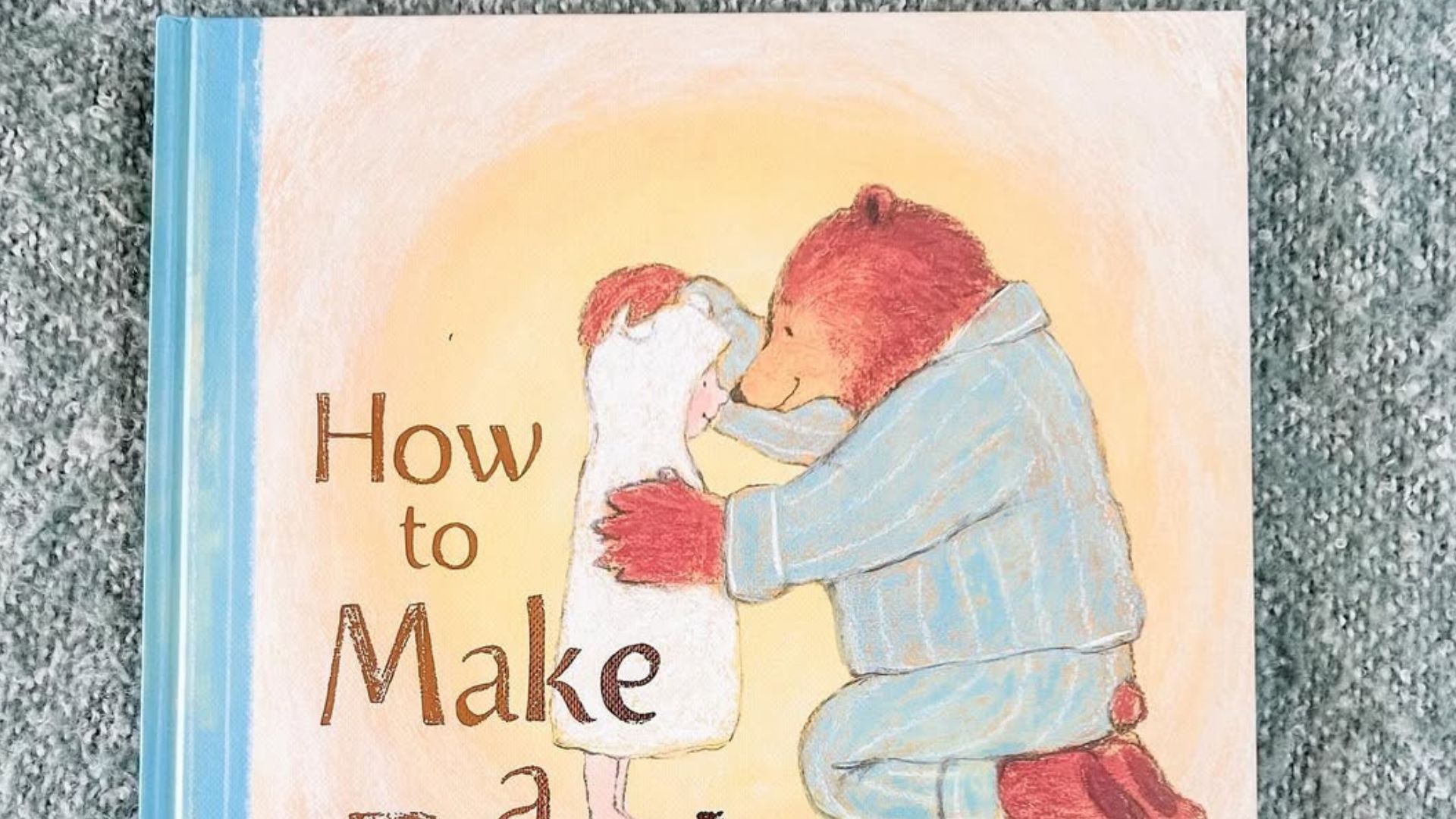 old bedttime book with a bear on it