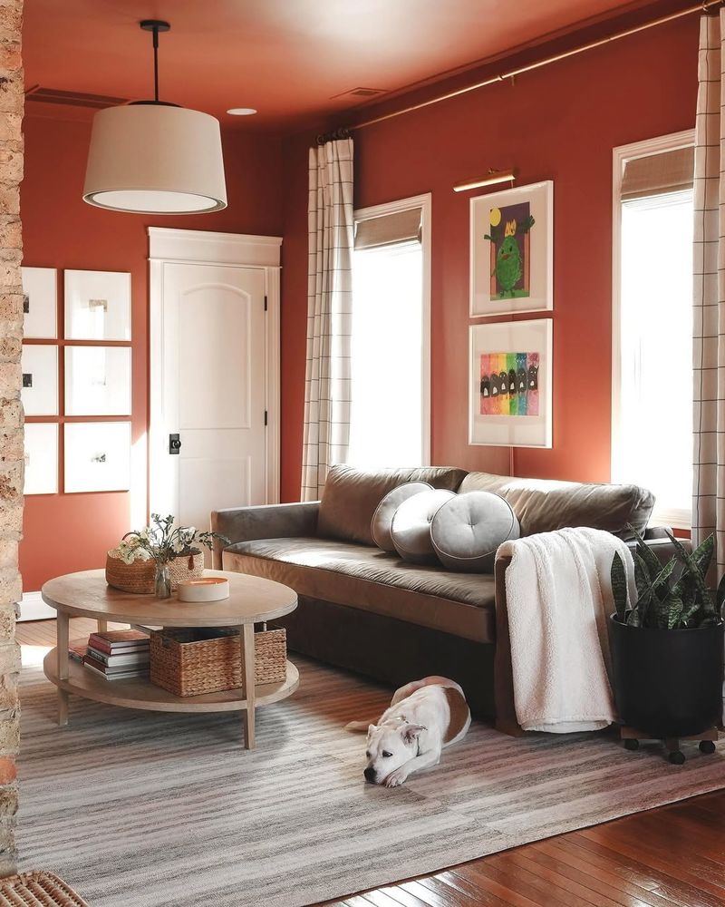 Accent Walls with Bold Colors