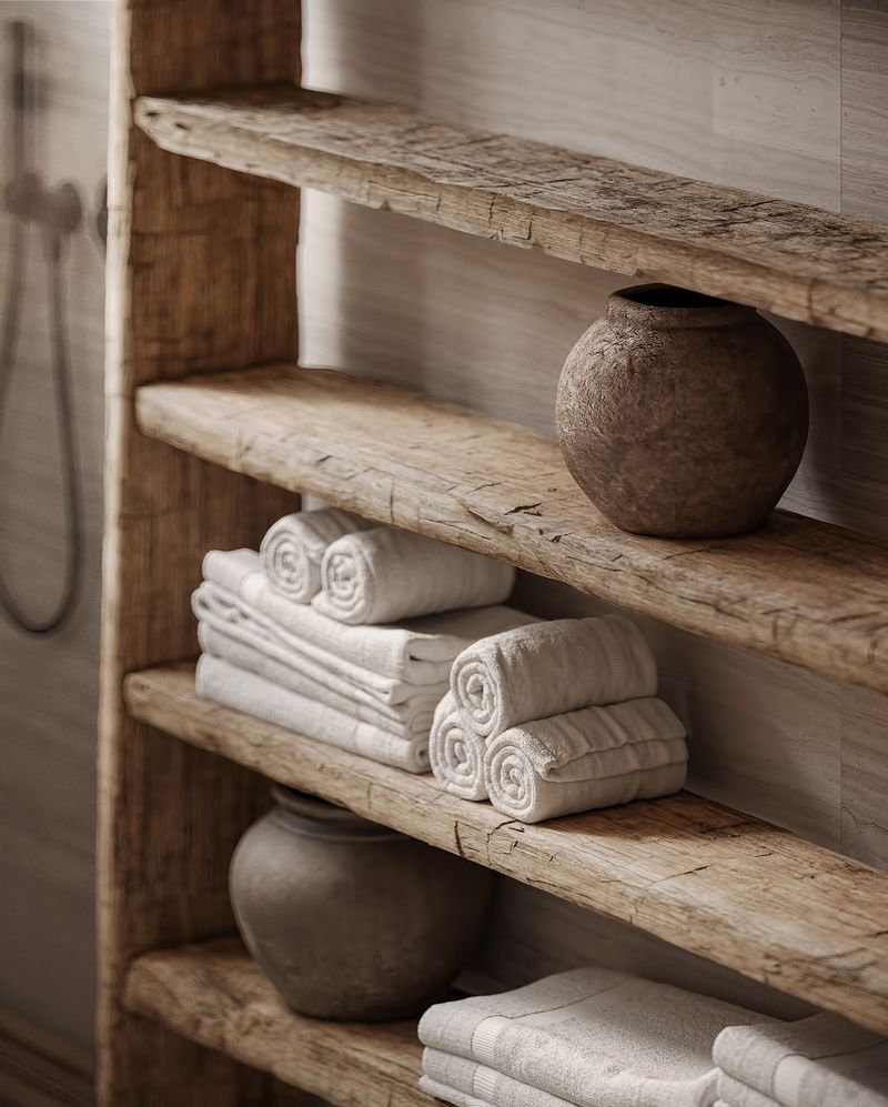 Aged Wood Shelving