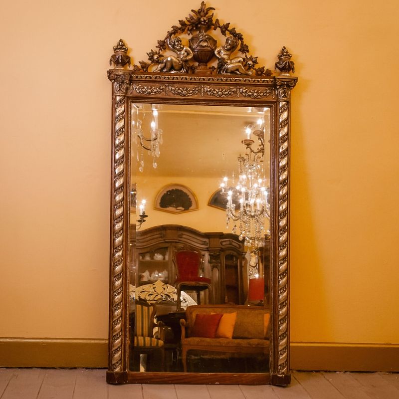 Art Nouveau Wall Mirror