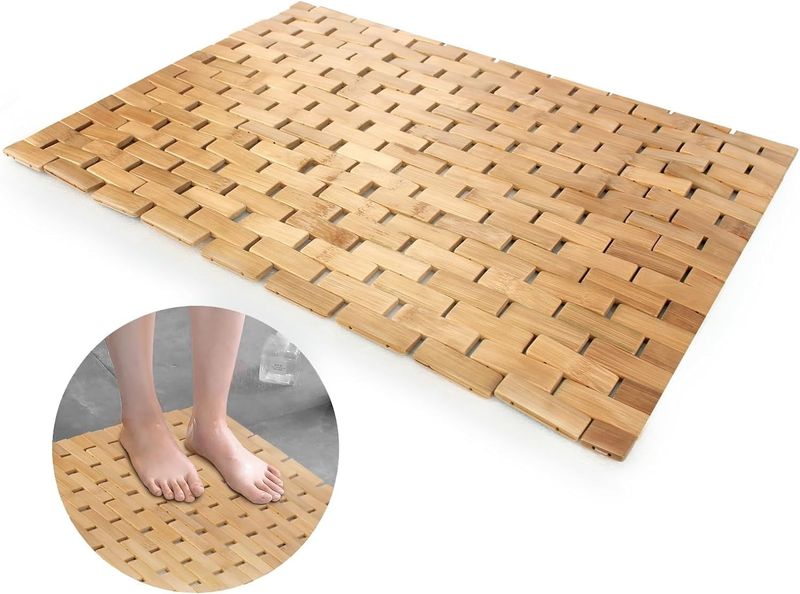 Bamboo Bath Mat