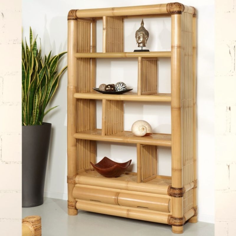 Bamboo Bookshelf