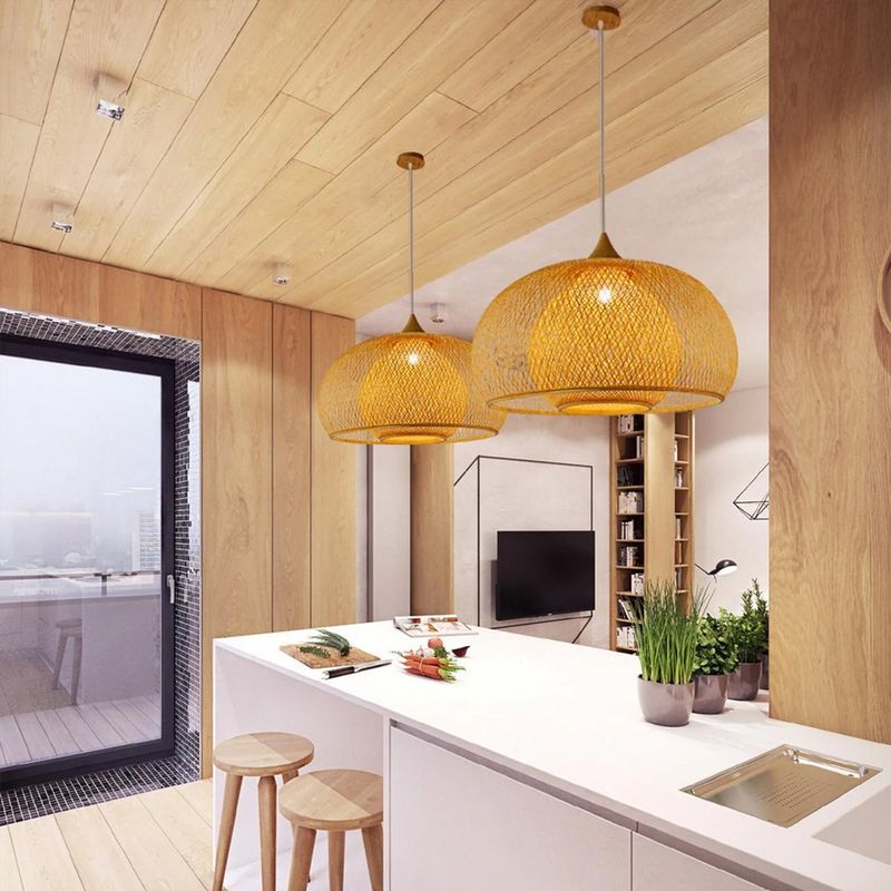 Bamboo Pendant Lights