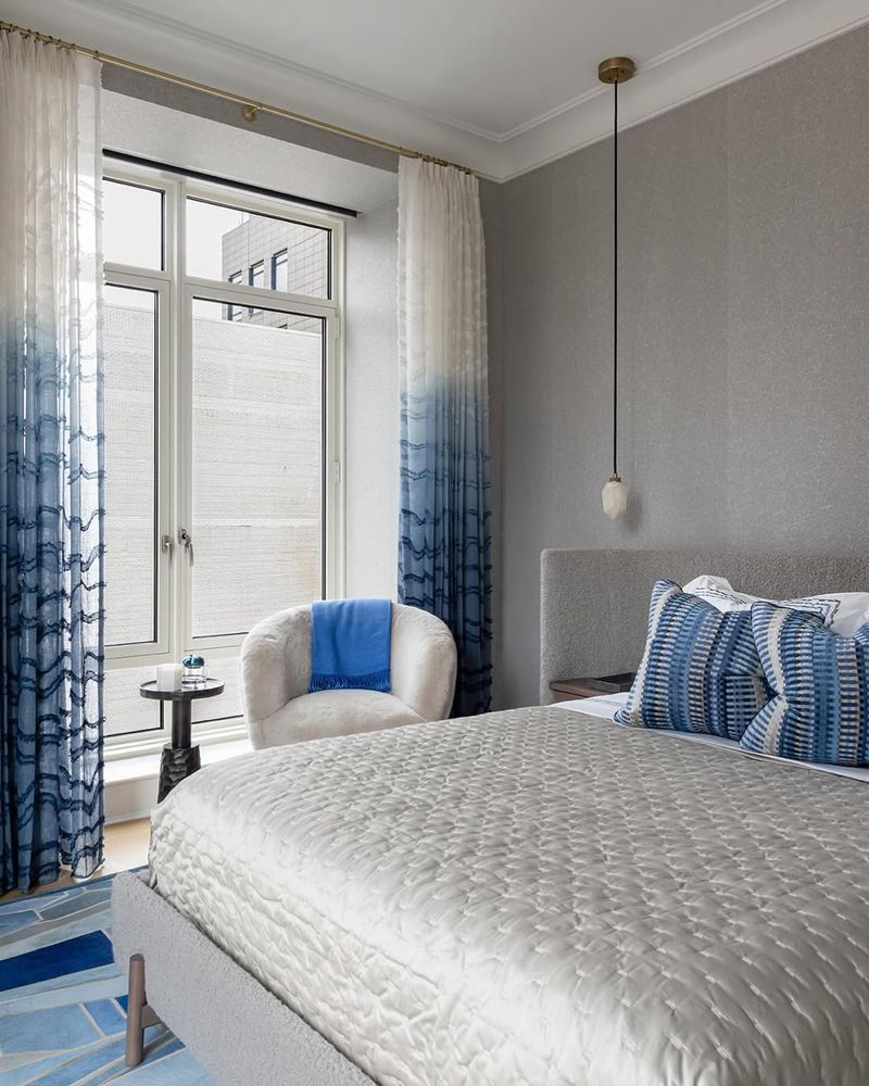 Blue Ombre Curtains