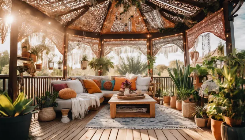 Bohemian Garden Retreat