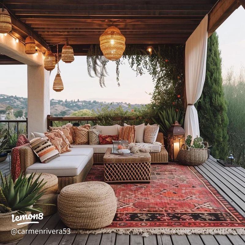 Bohemian Rooftop Lounge