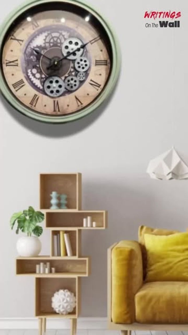 Bold Statement Clock