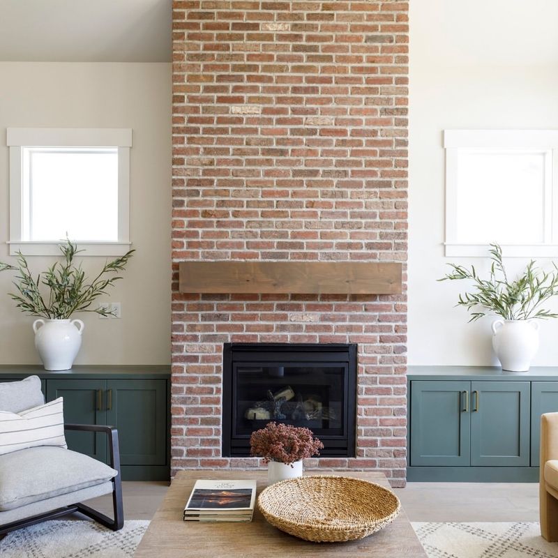 Brick Fireplaces