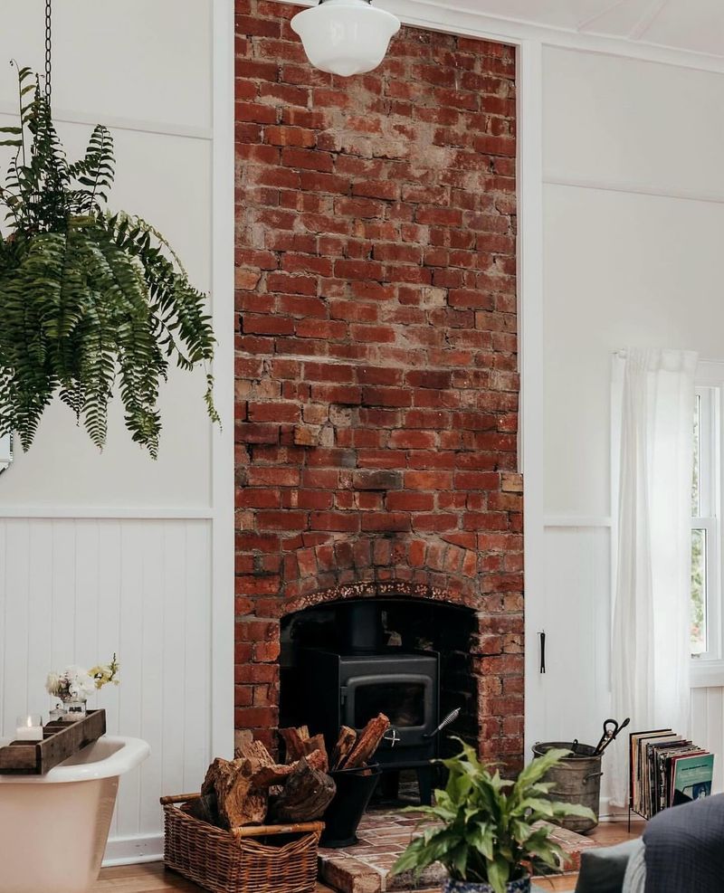 Brick Fireplaces