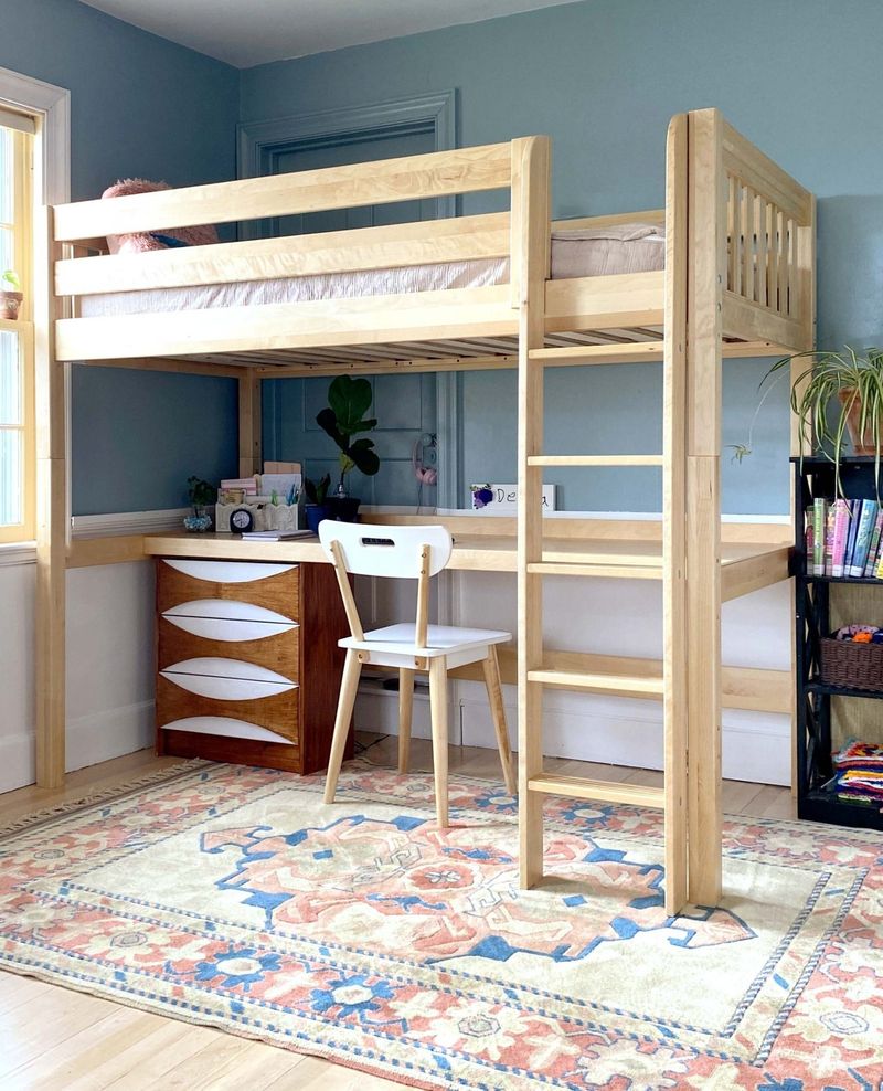 Bunk Bed with Desk