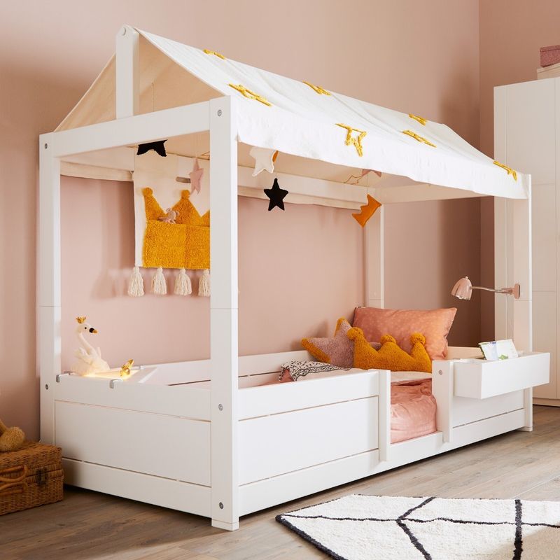 Canopy Bed with Drawers