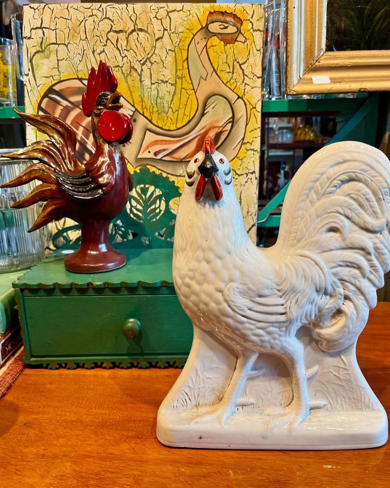 Ceramic Roosters