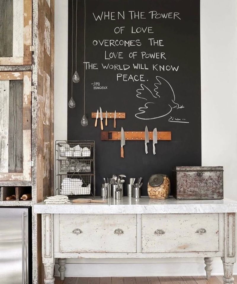 Chalkboard Wall