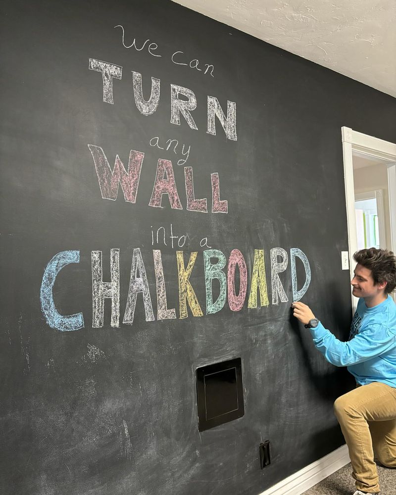 Chalkboard Wall