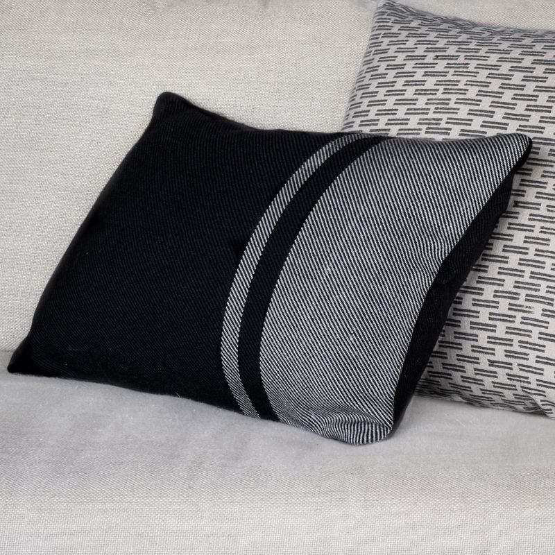 Charcoal Gray Accent Pillows