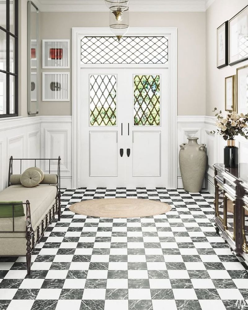 Checkerboard Flooring