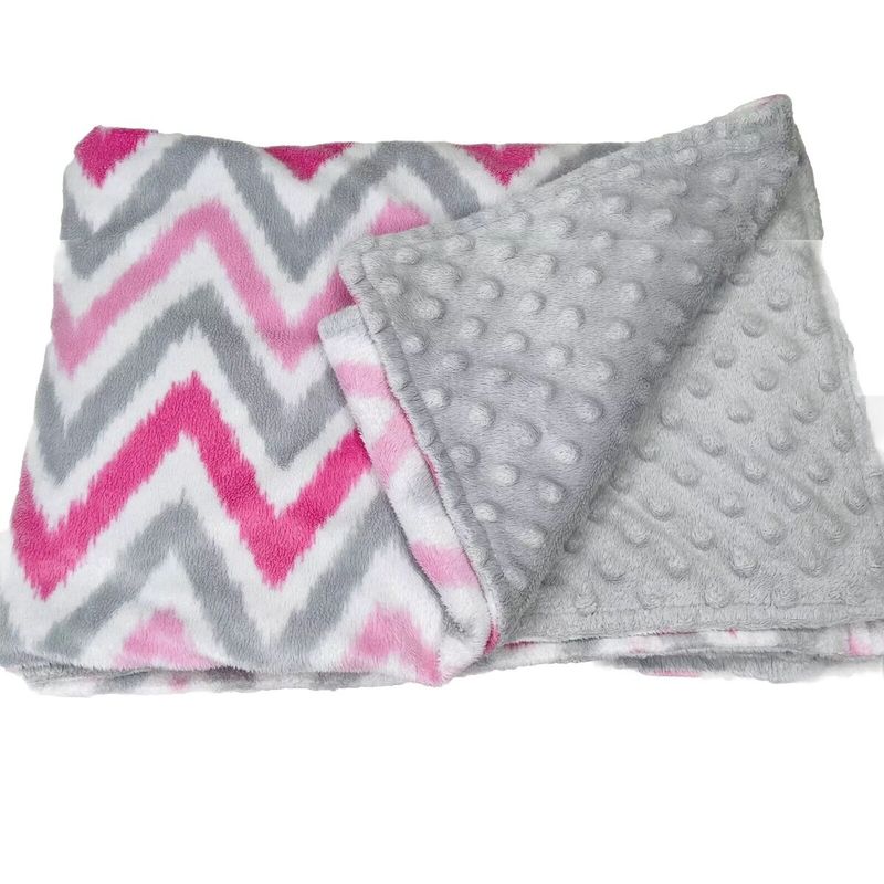 Chevron Print Throw