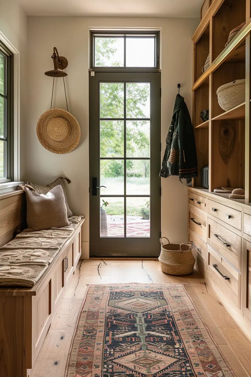 Chic Mudroom with Practical Style