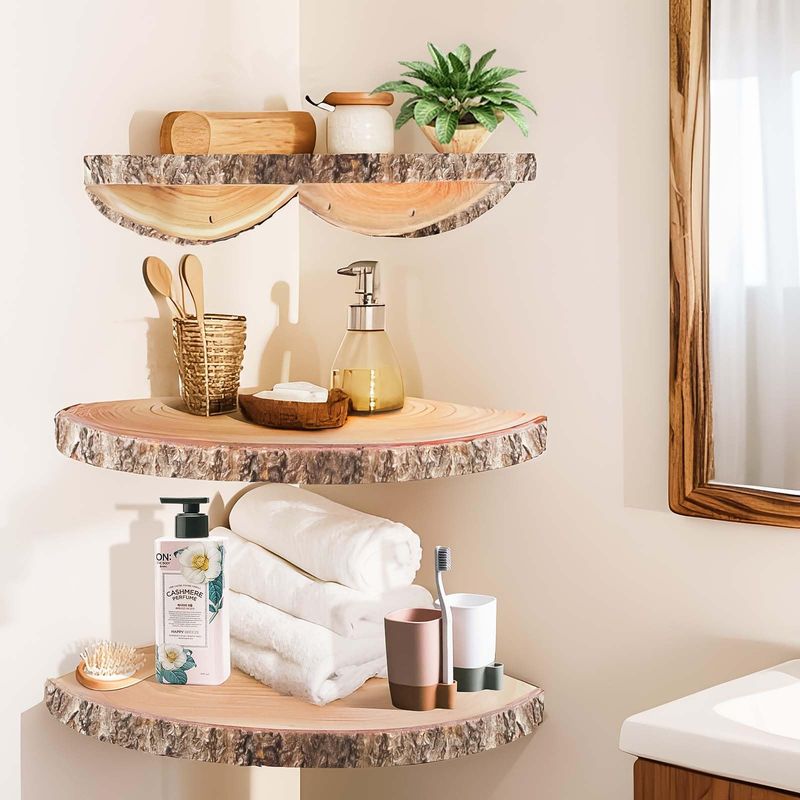 Clever Corner Shelves