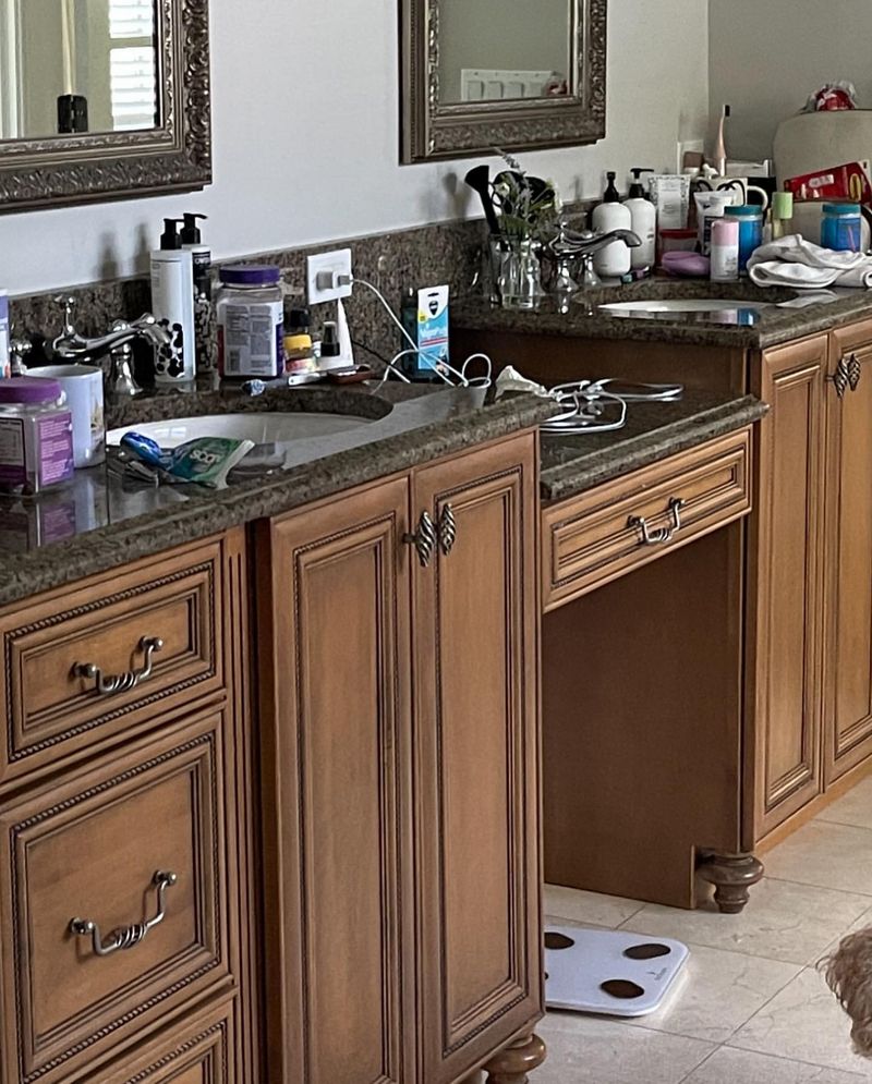 Cluttered Countertops