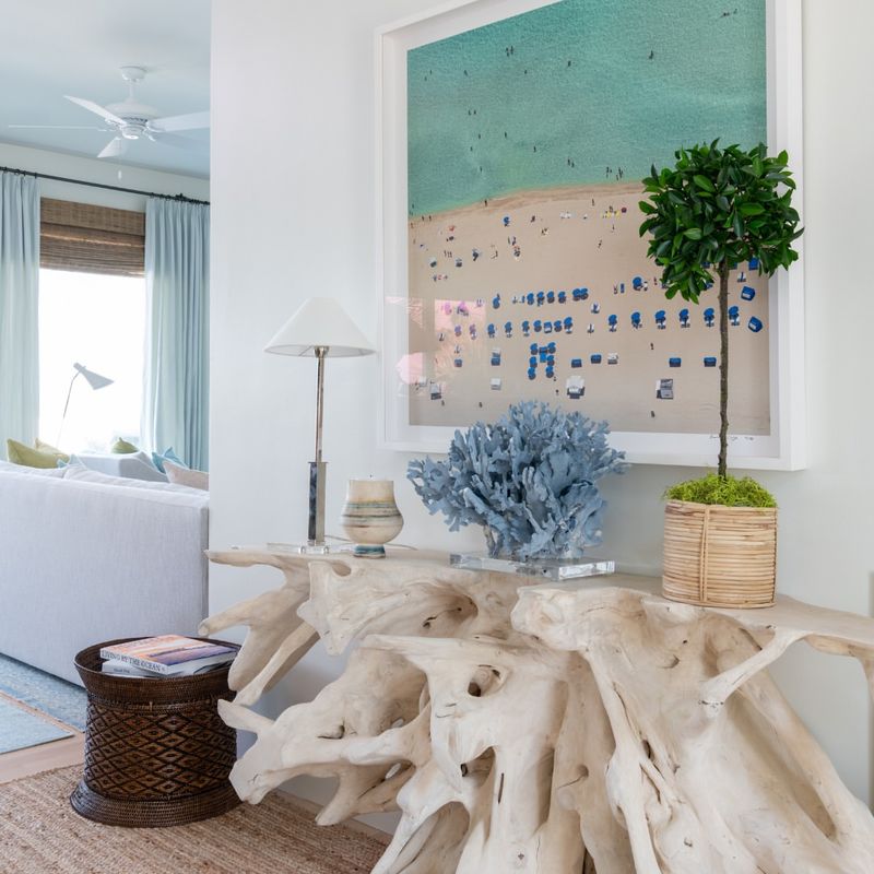 Coastal Driftwood Table