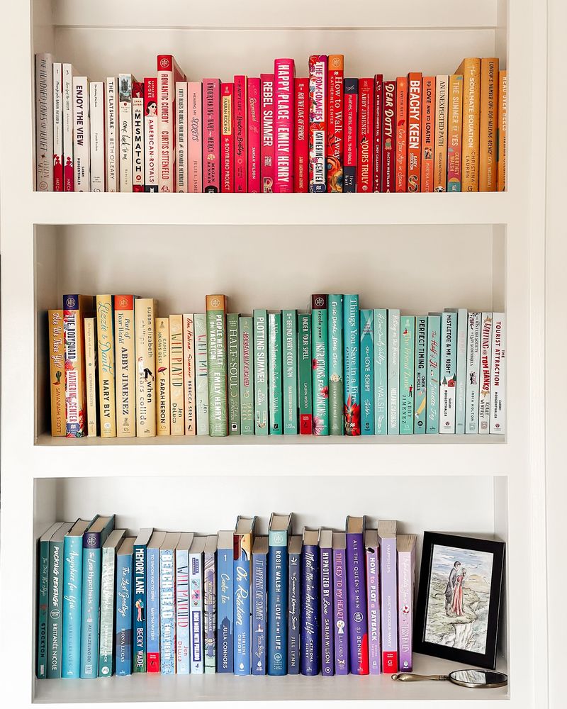 Color-Blocked Books