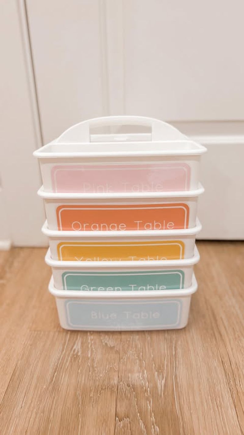 Color-Coded Containers